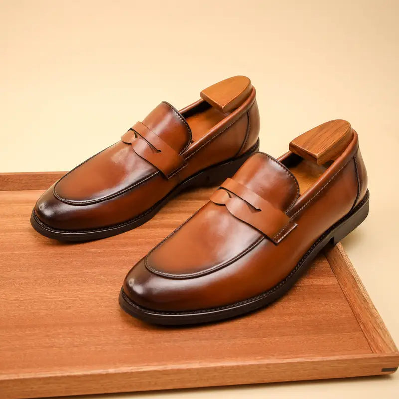 Brit & Boho™️ | James Classic Penny Loafers Brit & Boho | Fashion & Boutique