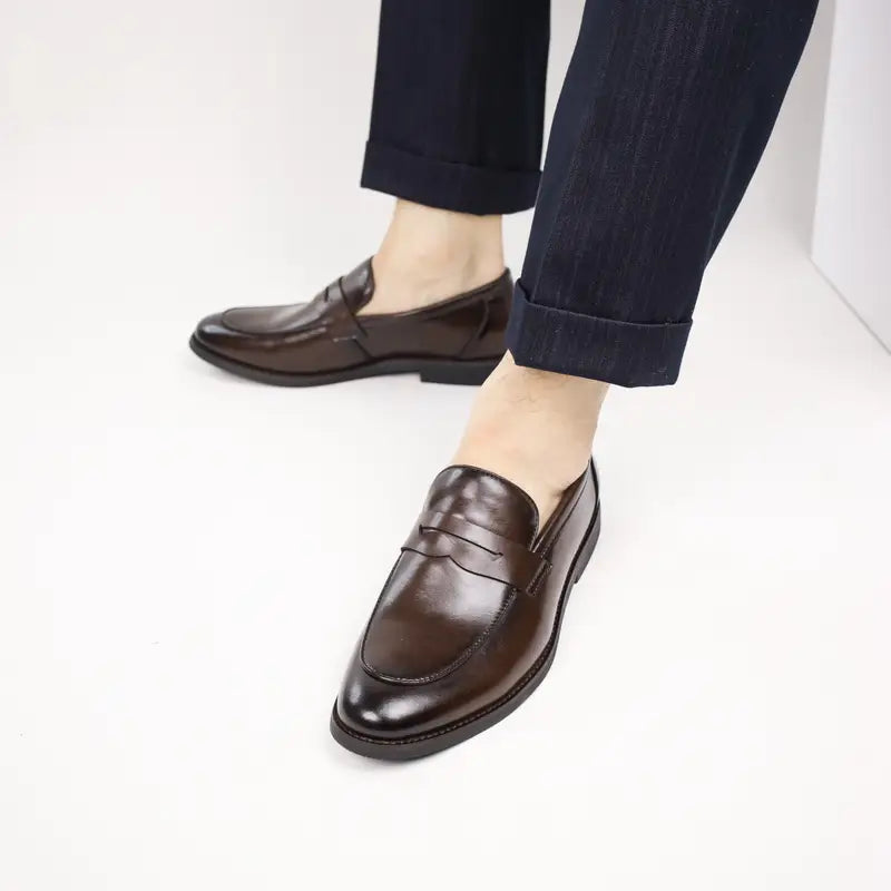 Brit & Boho™️ | James Classic Penny Loafers Brit & Boho | Fashion & Boutique