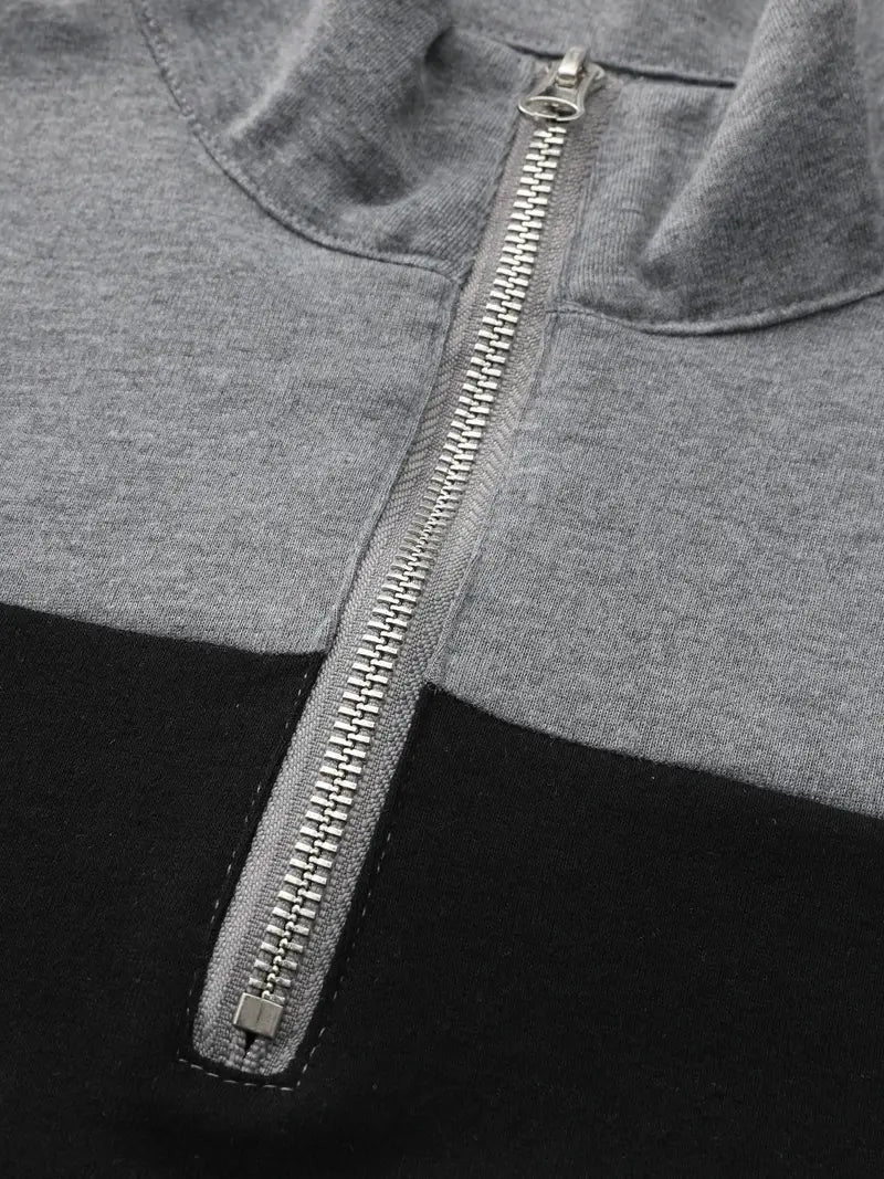 Brit & Boho™ | The Aspen Colorblock Quarter-Zip Brit & Boho | Fashion & Boutique