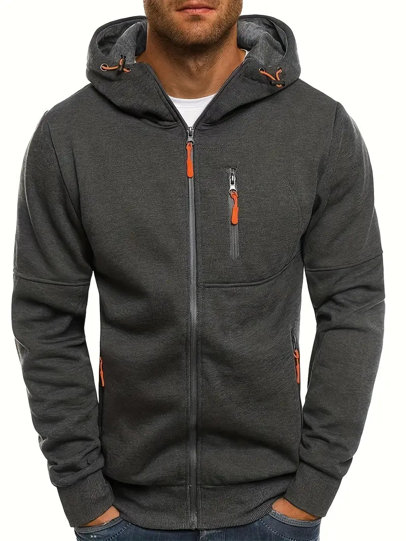 Brit & Boho™️ | Liam's Performance Zip Hoodie Brit & Boho | Fashion & Boutique