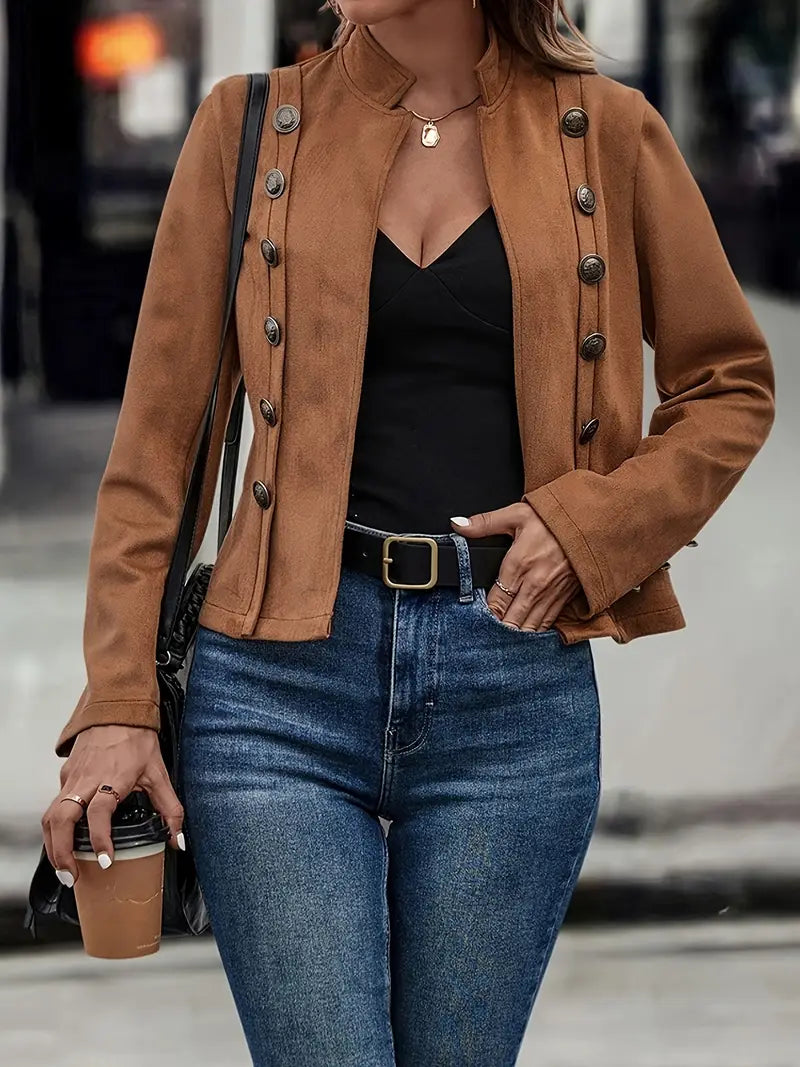 Brit & Boho™ I Windy Faux Suede Leather Jacket Brit & Boho | Fashion & Boutique