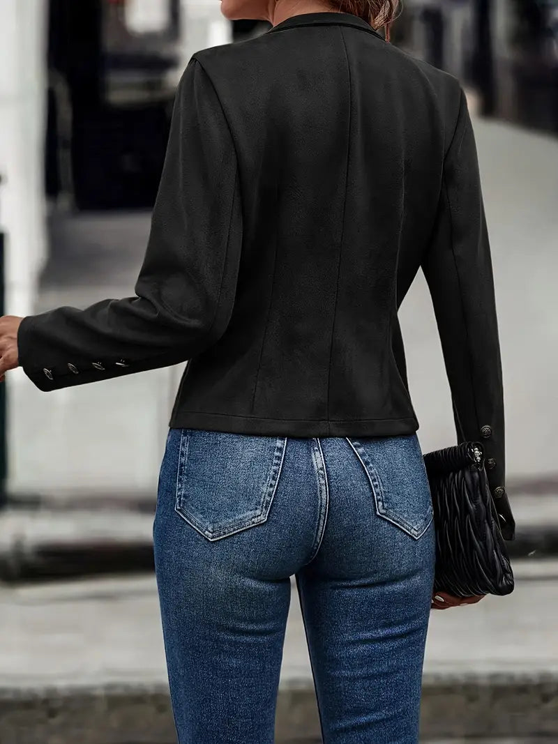 Brit & Boho™ I Windy Faux Suede Leather Jacket Brit & Boho | Fashion & Boutique