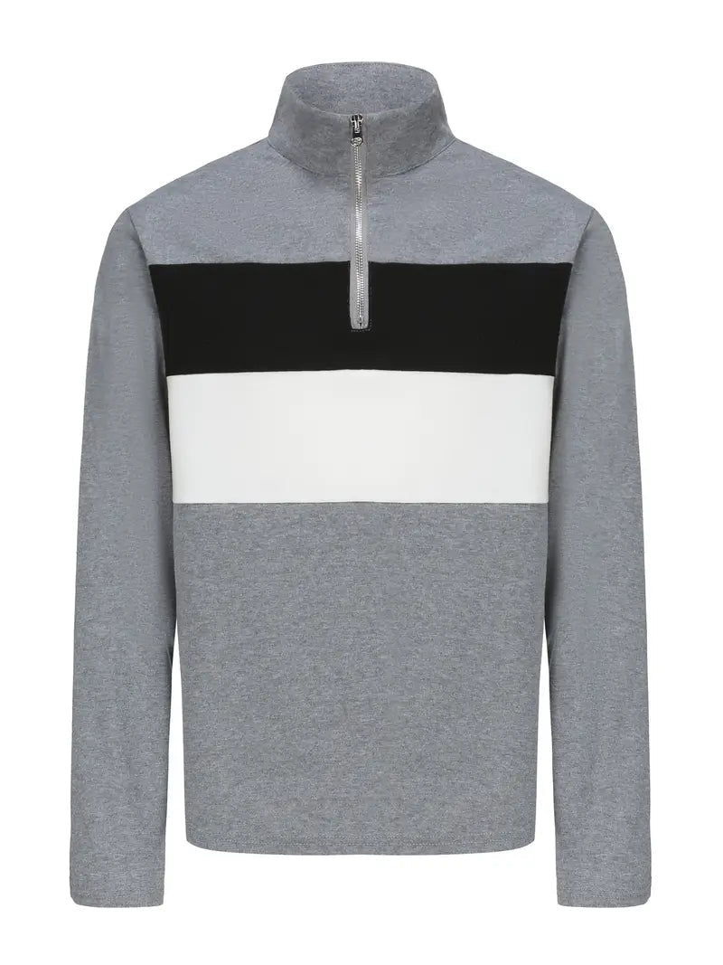 Brit & Boho™ | The Aspen Colorblock Quarter-Zip Brit & Boho | Fashion & Boutique