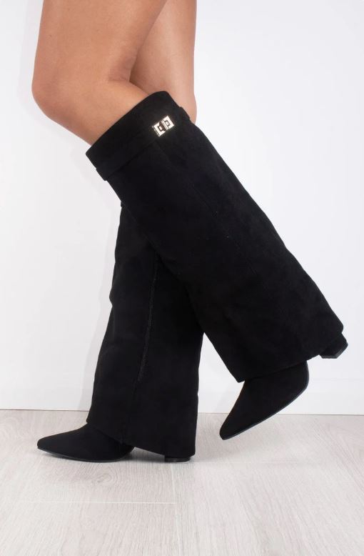 Brit & Boho™ I Lafran Suede High Knee Boots Brit & Boho | Fashion & Boutique