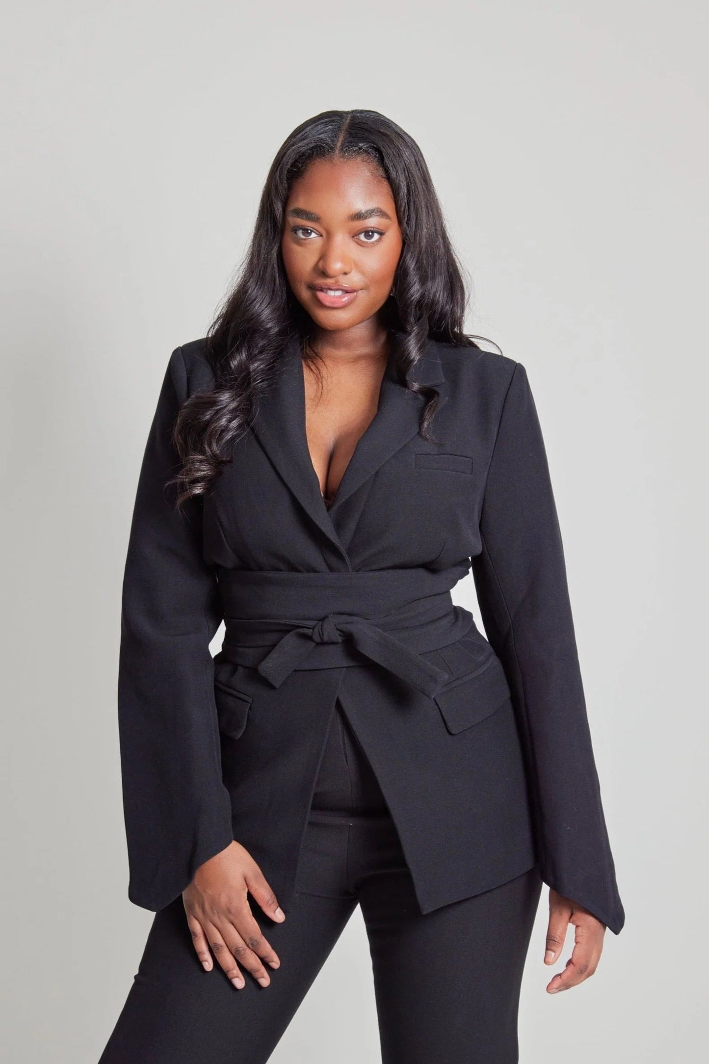 Brit & Boho™ I Stefy Muse Blazer With Additional Belts Brit & Boho | Fashion & Boutique