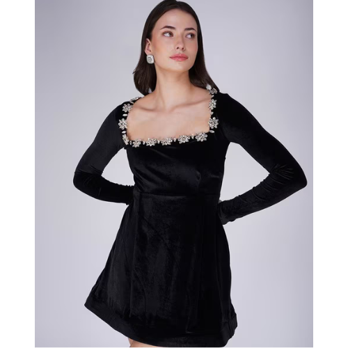 Brit & Boho™ I Britney Velvet Dress Brit & Boho | Fashion & Boutique