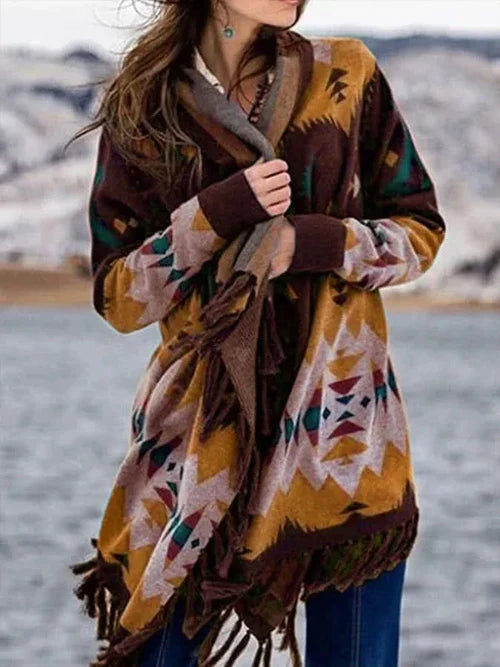 Brit & Boho™ | Odessa Elegant retro cardigans with fringes Brit & Boho | Fashion & Boutique