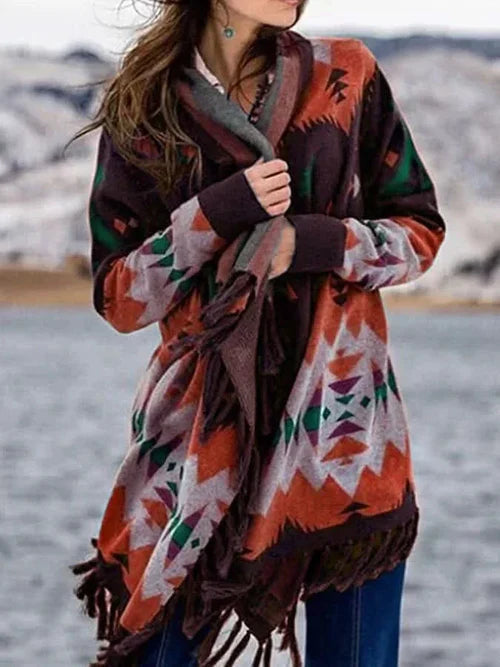 Brit & Boho™ | Odessa Elegant retro cardigans with fringes Brit & Boho | Fashion & Boutique