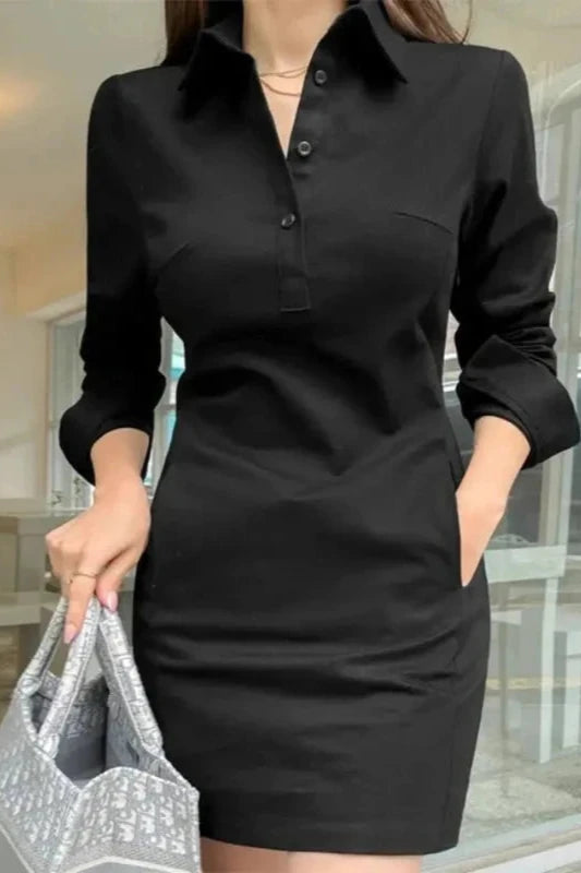 Brit & Boho™️ | Belle Casual Pocketed Dress Brit & Boho | Fashion & Boutique