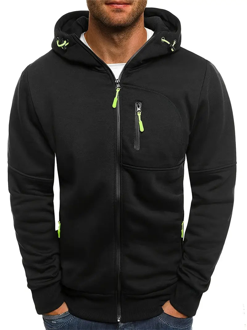Brit & Boho™️ | Liam's Performance Zip Hoodie Brit & Boho | Fashion & Boutique
