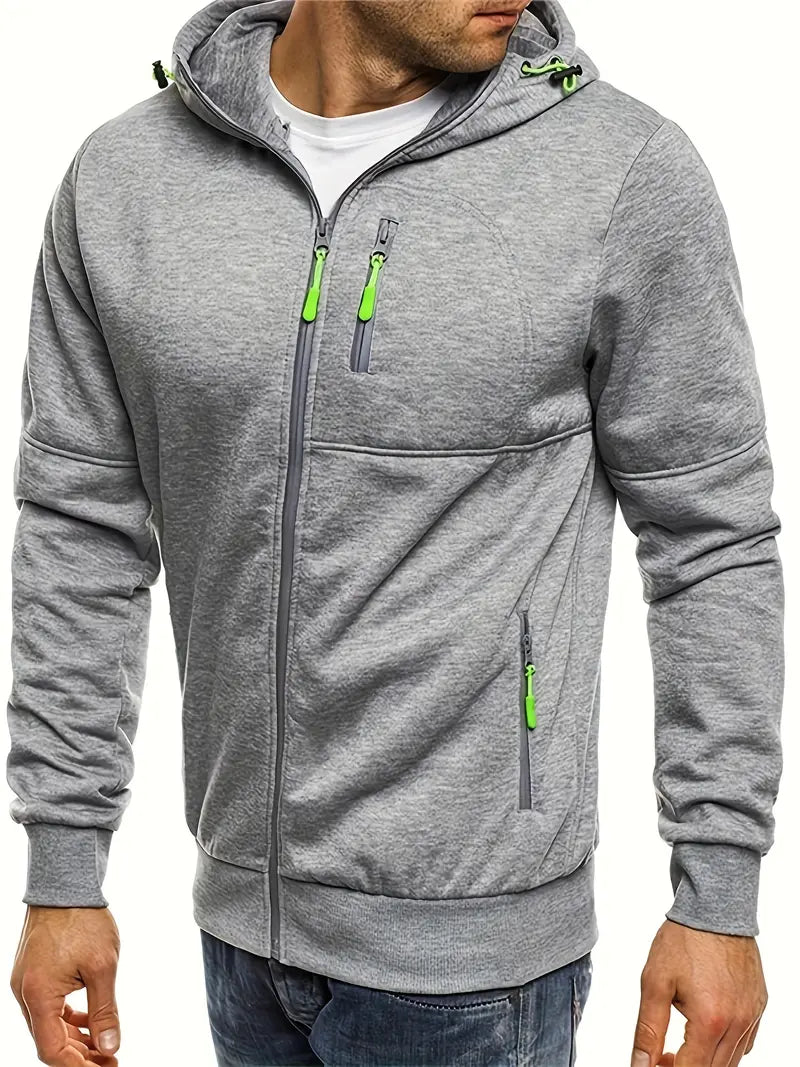 Brit & Boho™️ | Liam's Performance Zip Hoodie Brit & Boho | Fashion & Boutique