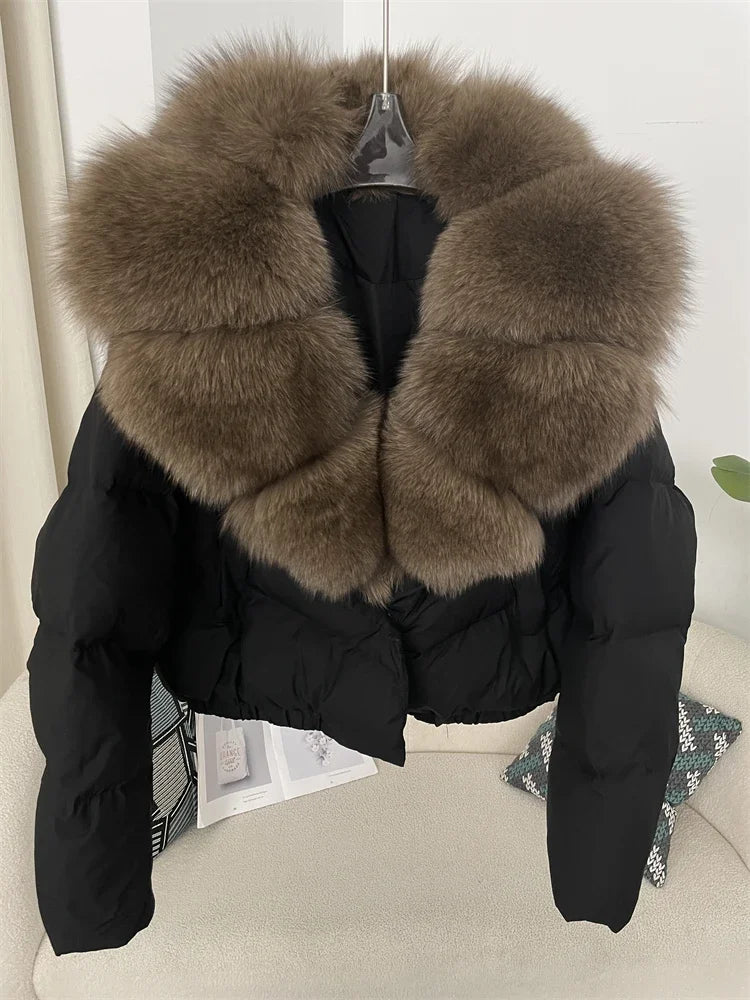 Brit & Boho™ | Aisha Puffer Jacket with Fur - Brit & Boho | Fashion & Boutique
