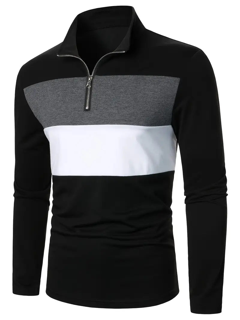 Brit & Boho™ | The Aspen Colorblock Quarter-Zip Brit & Boho | Fashion & Boutique