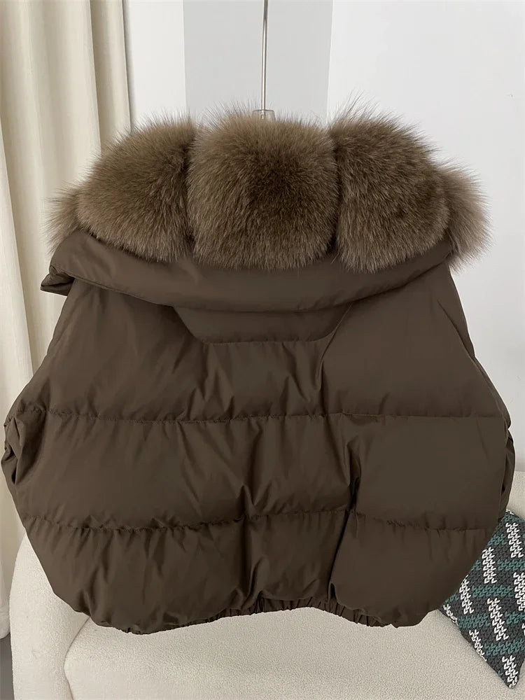 Brit & Boho™ | Aisha Puffer Jacket with Fur - Brit & Boho | Fashion & Boutique