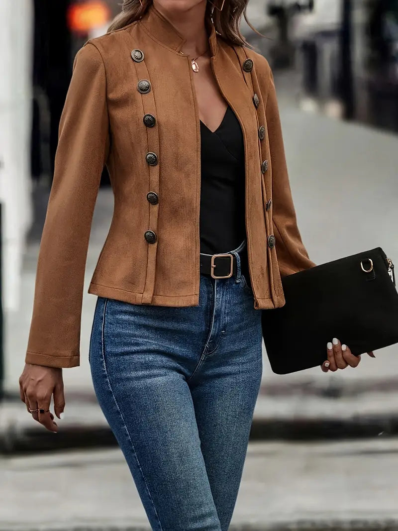 Brit & Boho™ I Windy Faux Suede Leather Jacket Brit & Boho | Fashion & Boutique