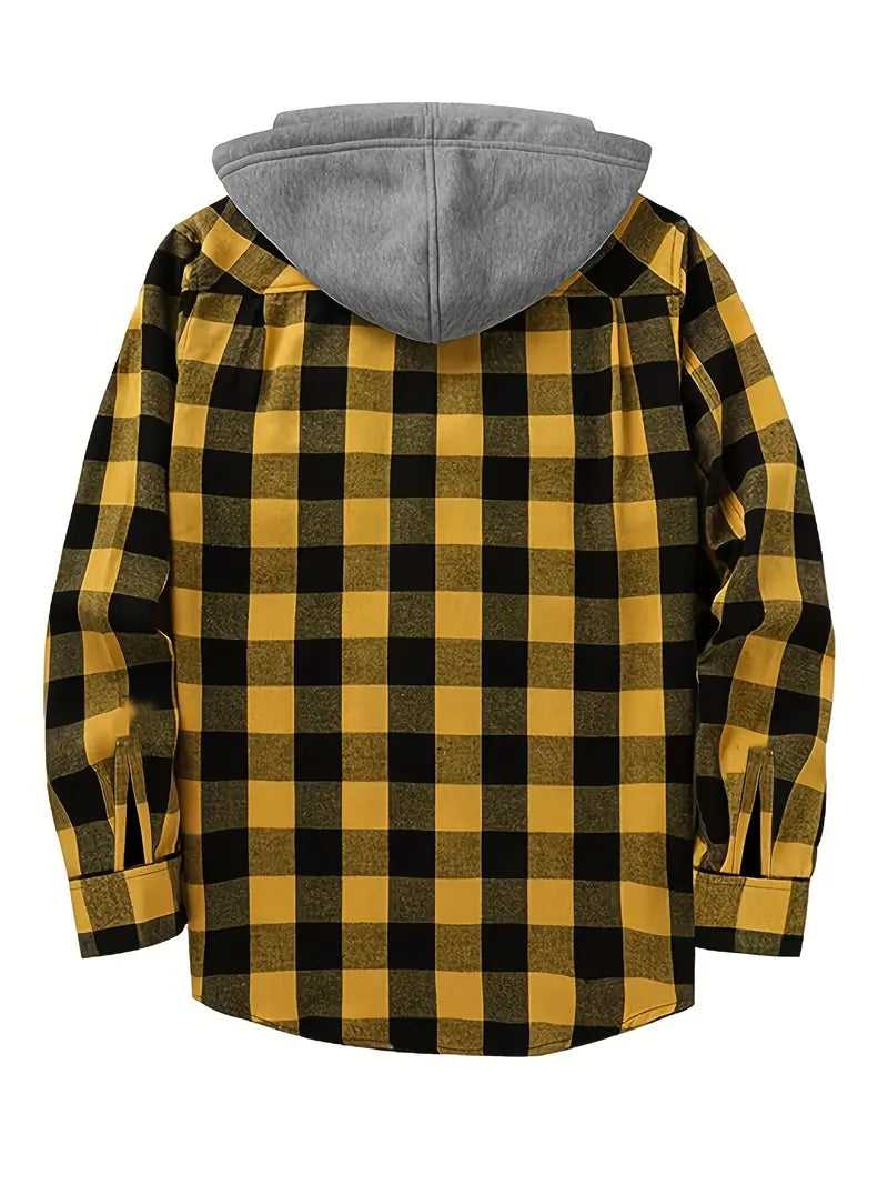 Brit & Boho™️ | Timber Hooded Flannel Jacket Brit & Boho | Fashion & Boutique