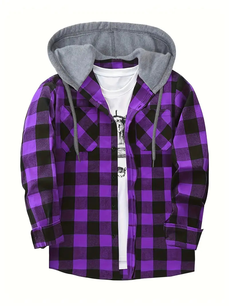 Brit & Boho™️ | Timber Hooded Flannel Jacket Brit & Boho | Fashion & Boutique