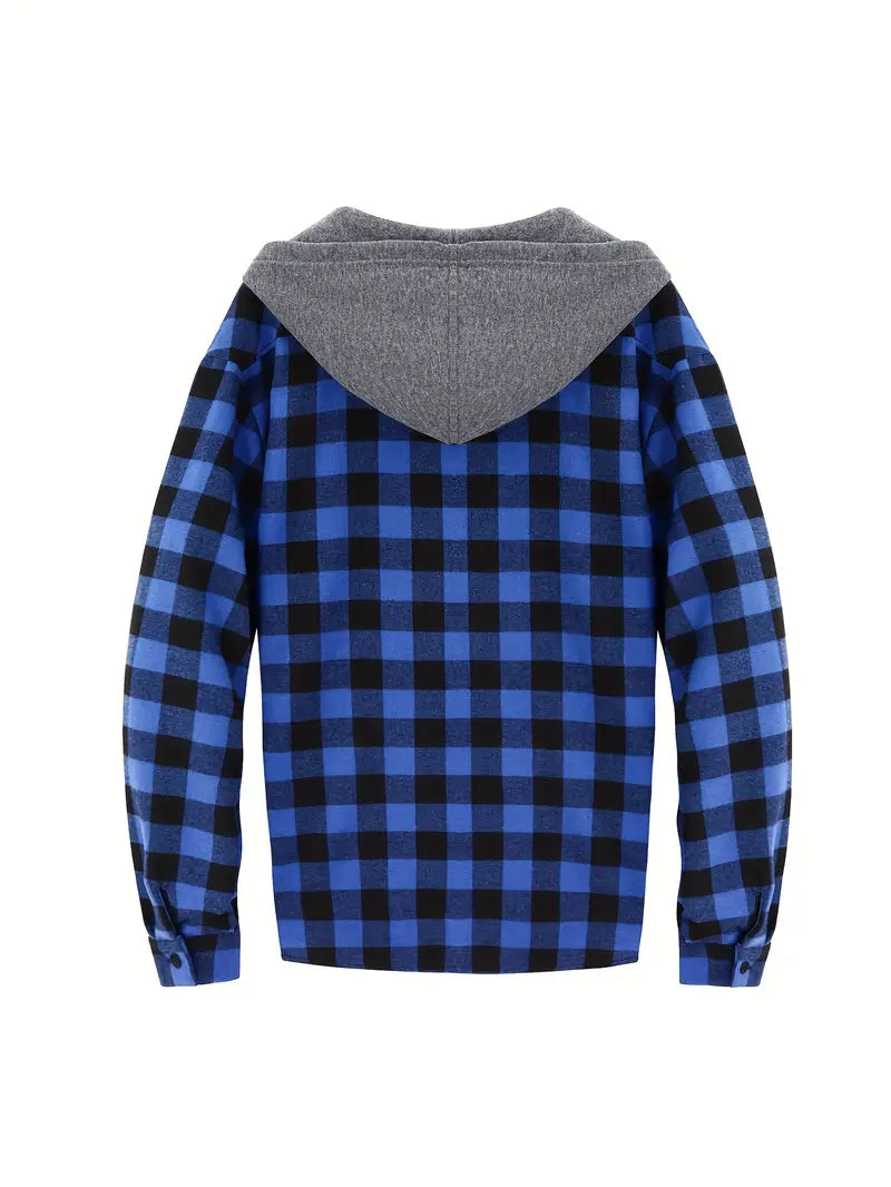 Brit & Boho™️ | Timber Hooded Flannel Jacket Brit & Boho | Fashion & Boutique