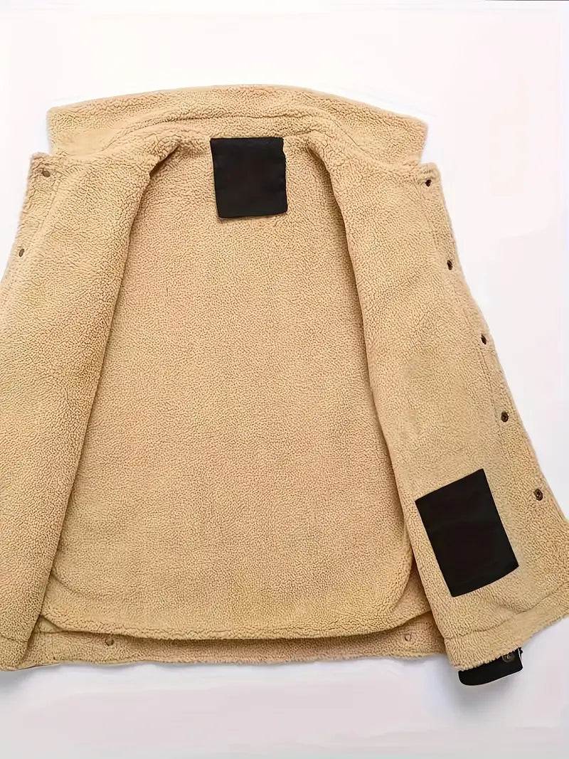 Brit & Boho™️ | Classic Tailored Men's Coat with Notch Collar Brit & Boho | Fashion & Boutique
