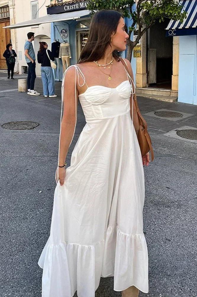 Brit & Boho™️ Ruby I Lace Up Strap Dress Brit & Boho | Fashion & Boutique