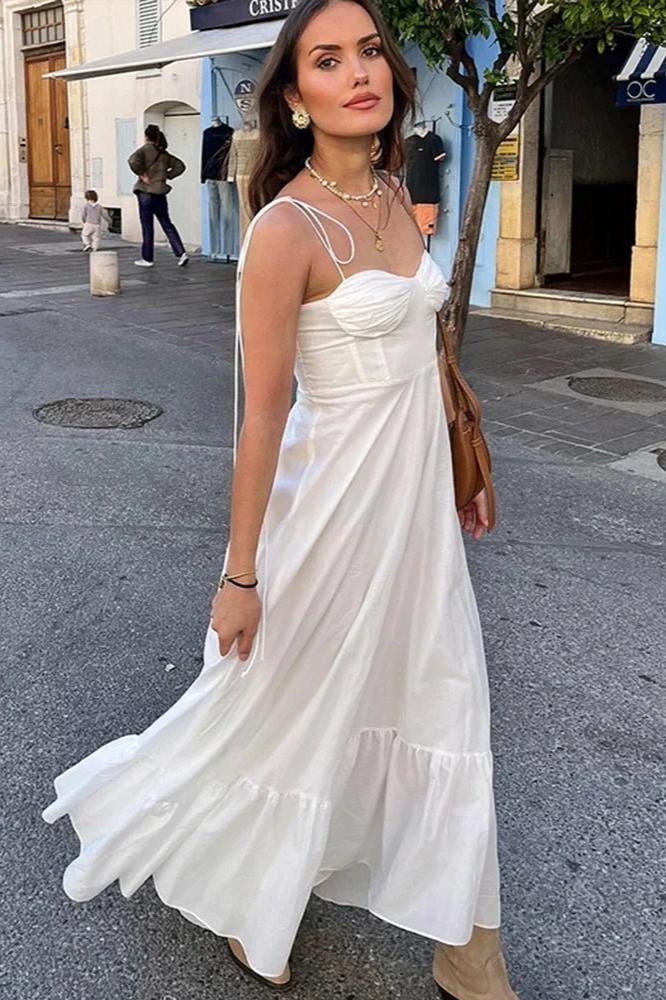 Brit & Boho™️ Ruby I Lace Up Strap Dress Brit & Boho | Fashion & Boutique