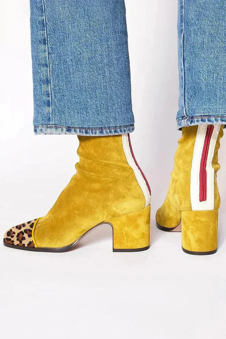 Aria | Grace Step Heeled Boots