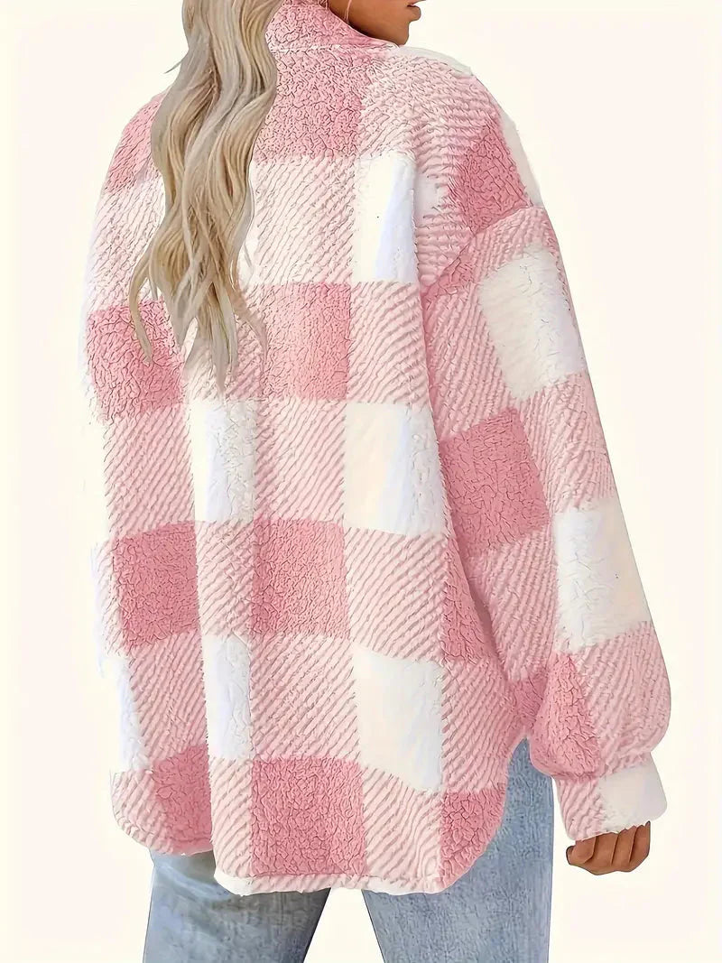 Brit & Boho™ I Momshie Elegant Plush Winter Jacket Brit & Boho | Fashion & Boutique
