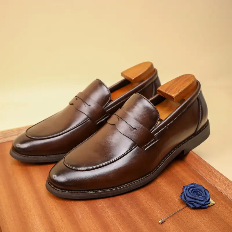 Brit & Boho™️ | James Classic Penny Loafers Brit & Boho | Fashion & Boutique