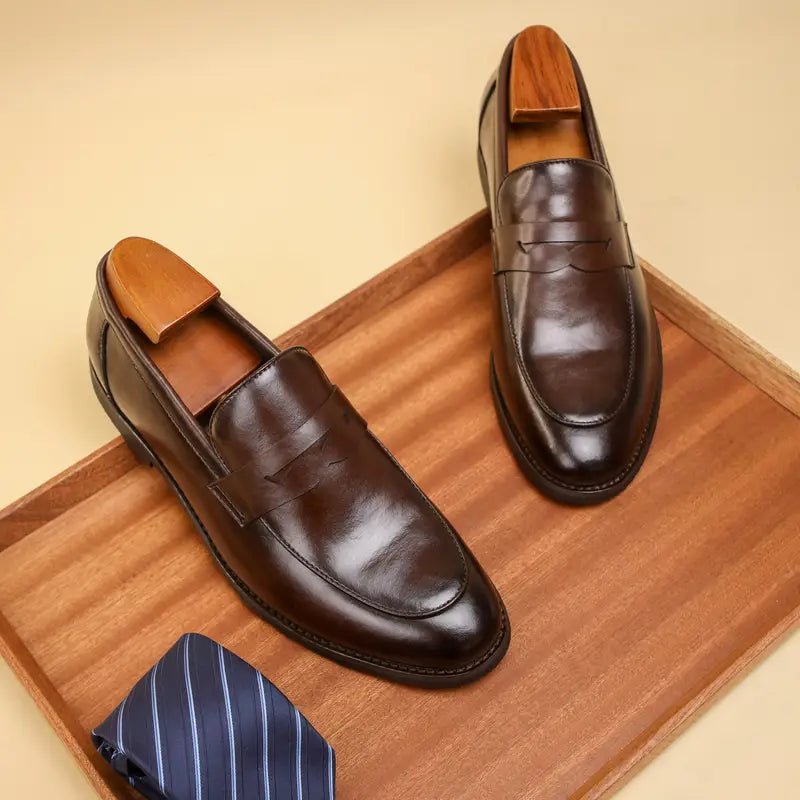 Brit & Boho™️ | James Classic Penny Loafers Brit & Boho | Fashion & Boutique