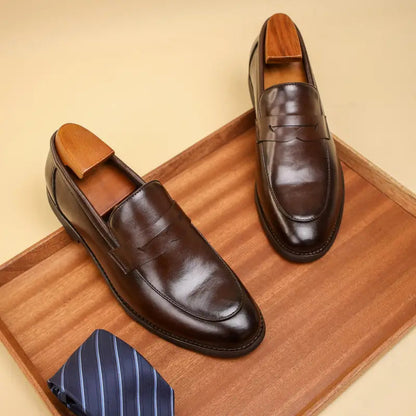 Brit & Boho™️ | James Classic Penny Loafers Brit & Boho | Fashion & Boutique