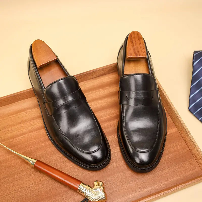 Brit & Boho™️ | James Classic Penny Loafers Brit & Boho | Fashion & Boutique