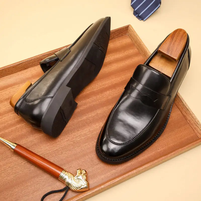 Brit & Boho™️ | James Classic Penny Loafers Brit & Boho | Fashion & Boutique