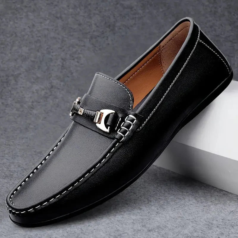 Brit & Boho™️ | Louis Split Leather Loafers Brit & Boho | Fashion & Boutique