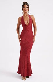 Brit & Boho™ I Josephine Maxi Dress - Red Brit & Boho | Fashion & Boutique