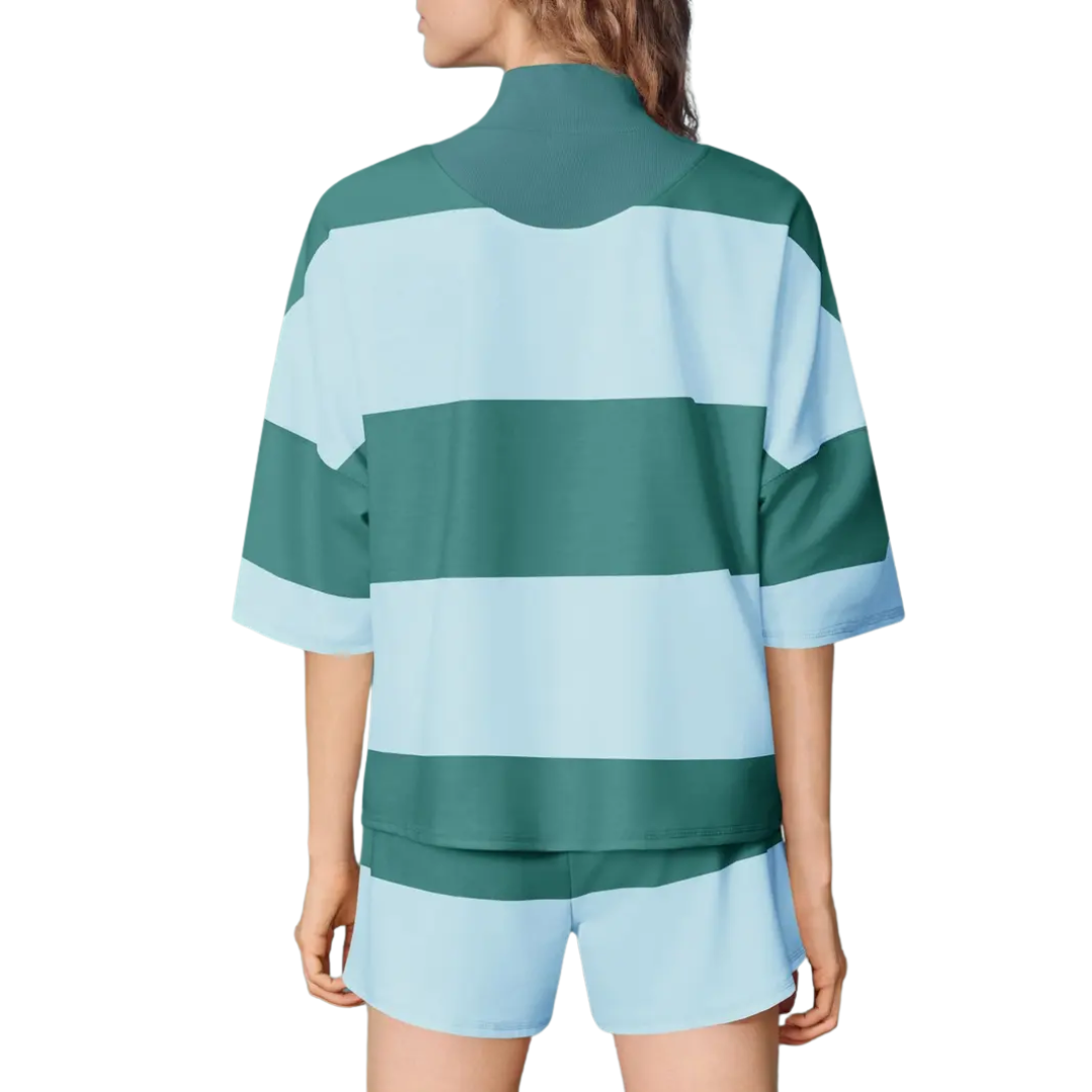 LENNIX™ – Striped Zip-Up Lounge Tracksuit Set