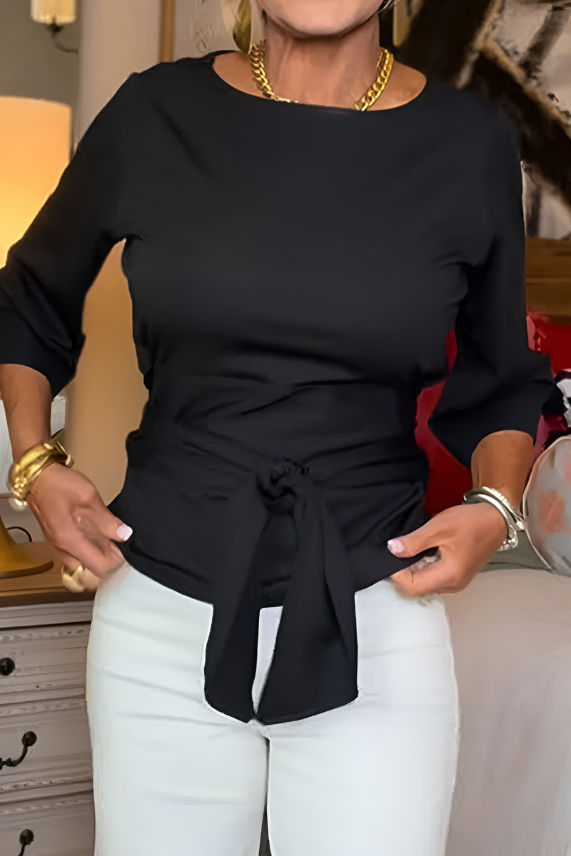 Dara – Tie Waist Flattering Top