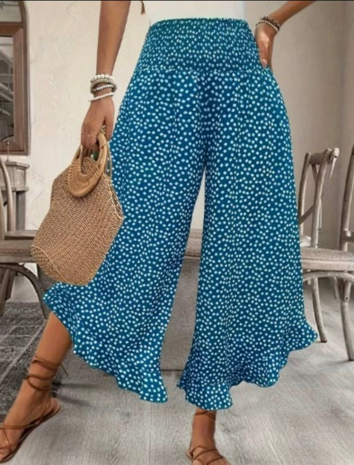 Women’s Flowy High Waist Wide-Leg Pants – Slimming, Comfy & Chic