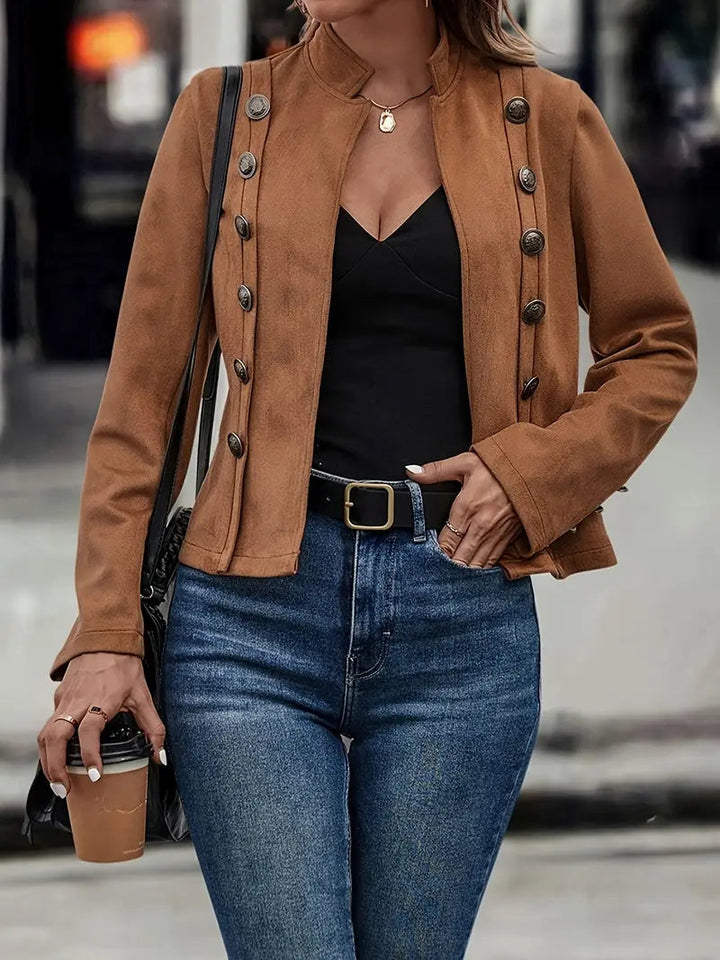 Brit & Boho™ I Windy Faux Suede Leather Jacket Brit & Boho | Fashion & Boutique