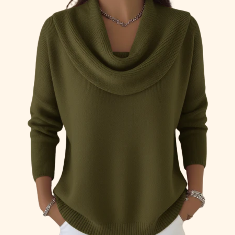 Brit & Boho™ | Sweater with Collar