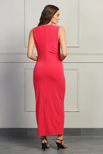 Brit & Boho™ I Pauline Pink Sleeveless Ruched Dress Brit & Boho | Fashion & Boutique