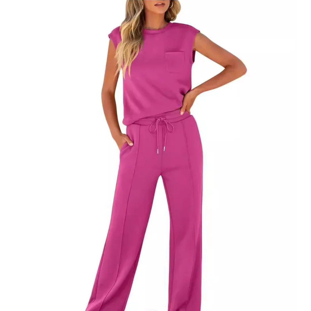 KAIYA™ – Casual Summer Lounge Co-Ord