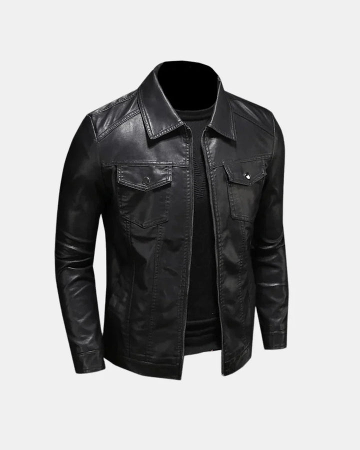 Brit & Boho™️ | Alexandro Vegan Leather Jacket Brit & Boho | Fashion & Boutique