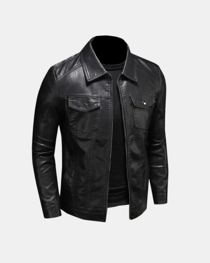 Brit & Boho™️ | Alexandro Vegan Leather Jacket Brit & Boho | Fashion & Boutique