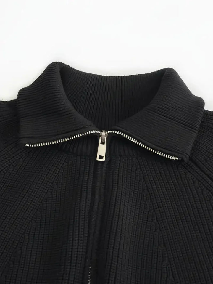 Brit & Boho™️ | Ethan Classic Knit Zipper Brit & Boho | Fashion & Boutique