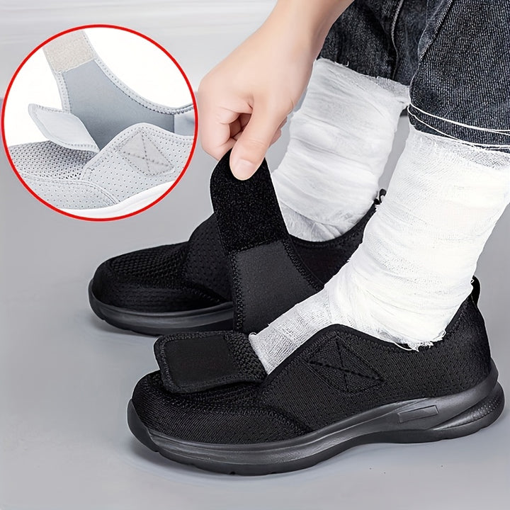 Orthopedic Wide Fit Walking Shoes – Comfort for Swollen Feet & Bunions