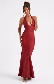 Brit & Boho™ I Josephine Maxi Dress - Red Brit & Boho | Fashion & Boutique