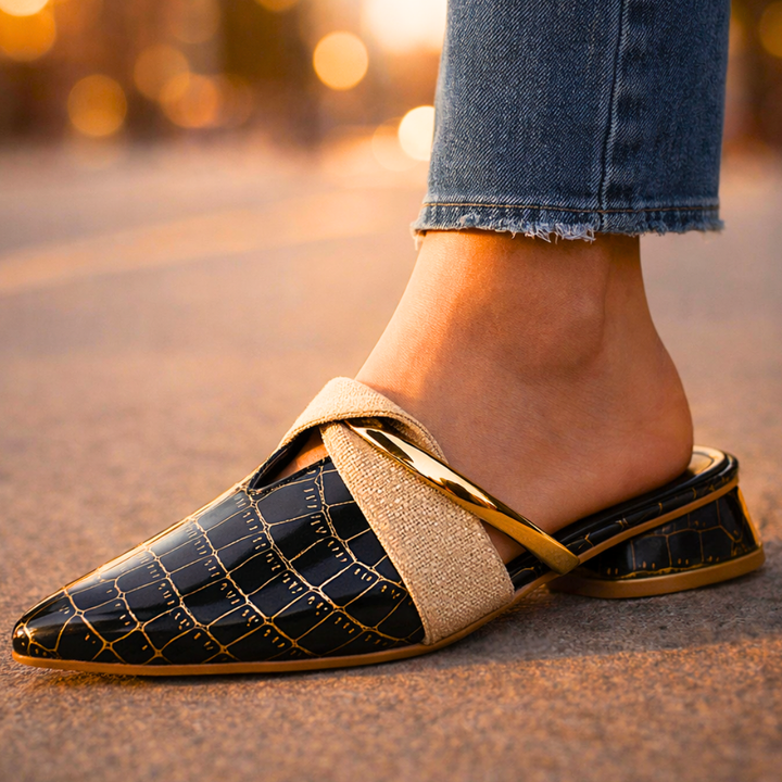 Rose Croc Slip-On's