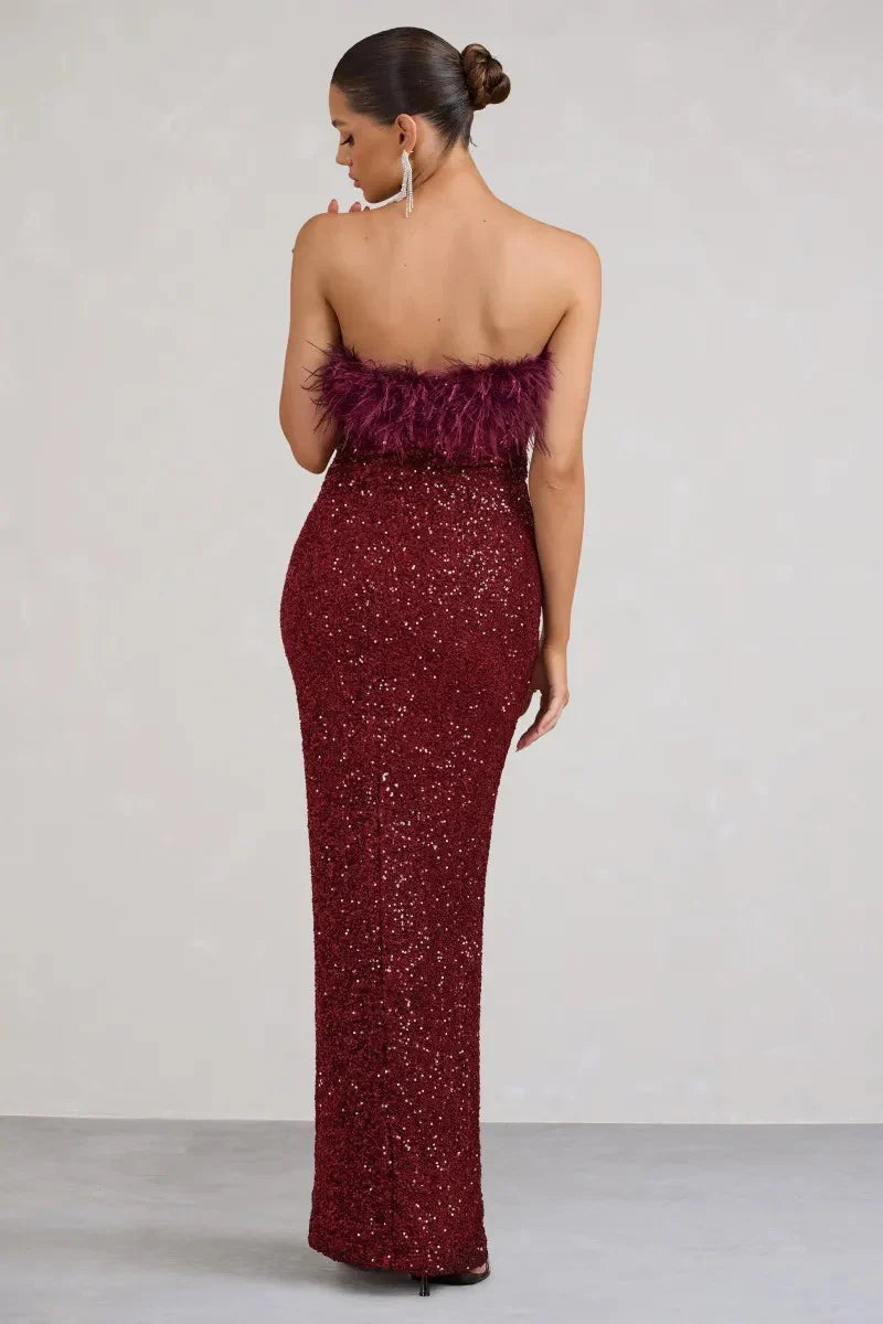 Brit & Boho™ I Old Money Bodycon Sequin Dress Brit & Boho | Fashion & Boutique