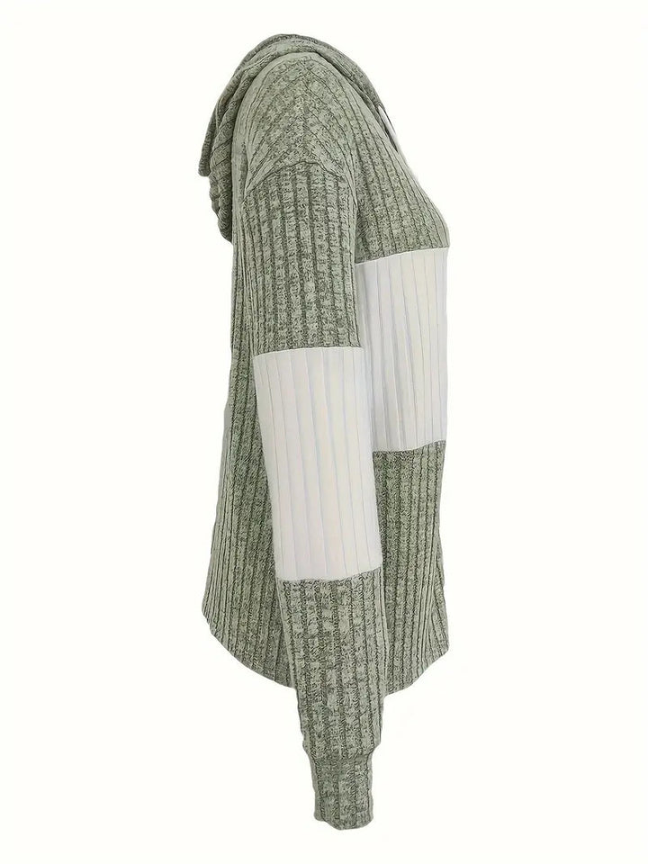 Brit & Boho™ I Celyn Casual Long Sleeve Rib Knit Sweatshirt Brit & Boho | Fashion & Boutique
