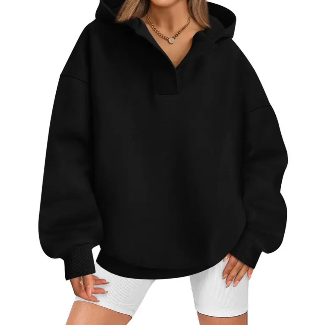 DARLA™ – Cozy Oversized Fleece Hoodie